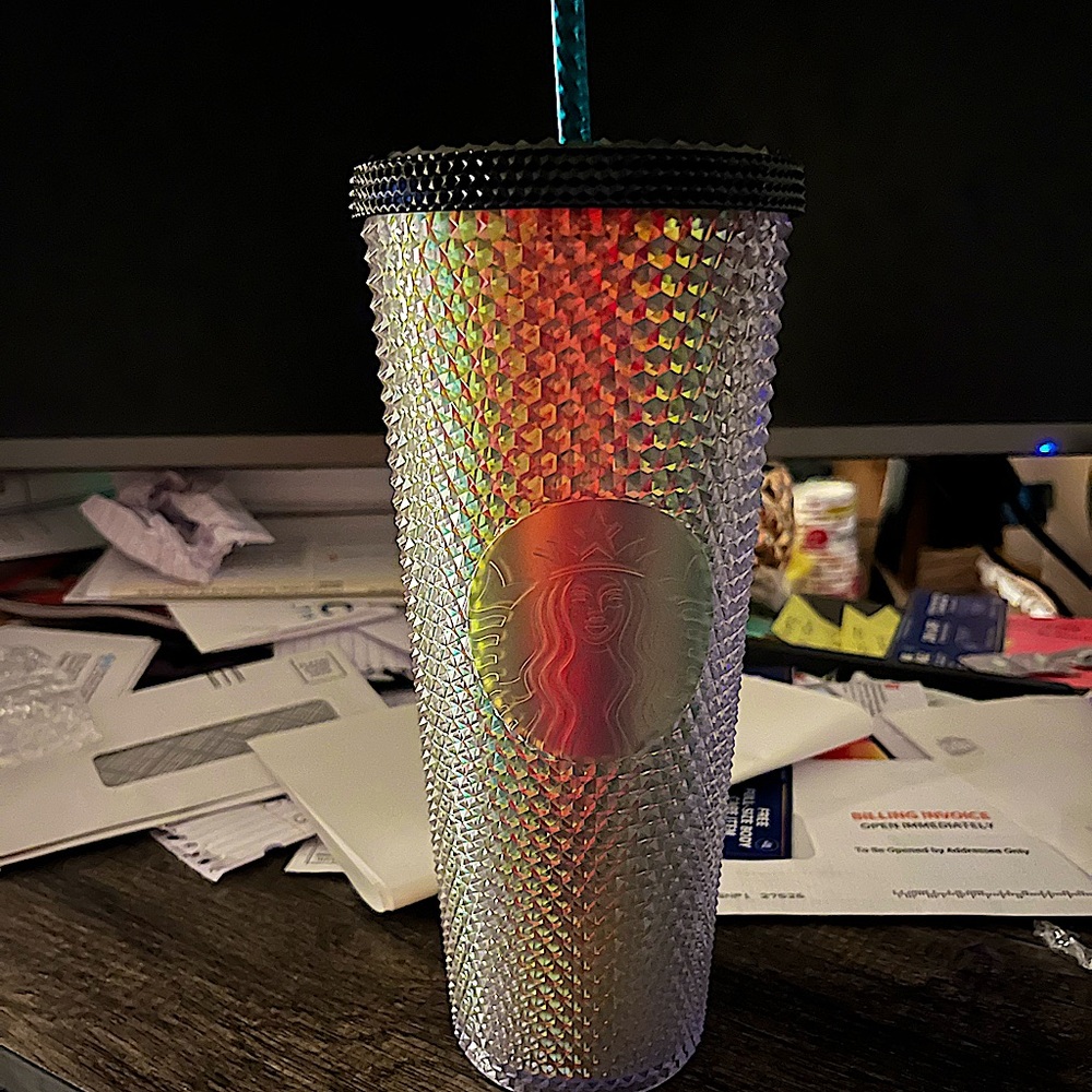 Starbucks Studded Venti Peacock 🦚